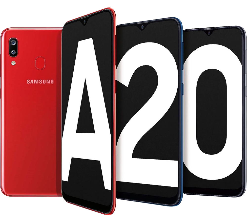 Samsung Galaxy A20 PNG